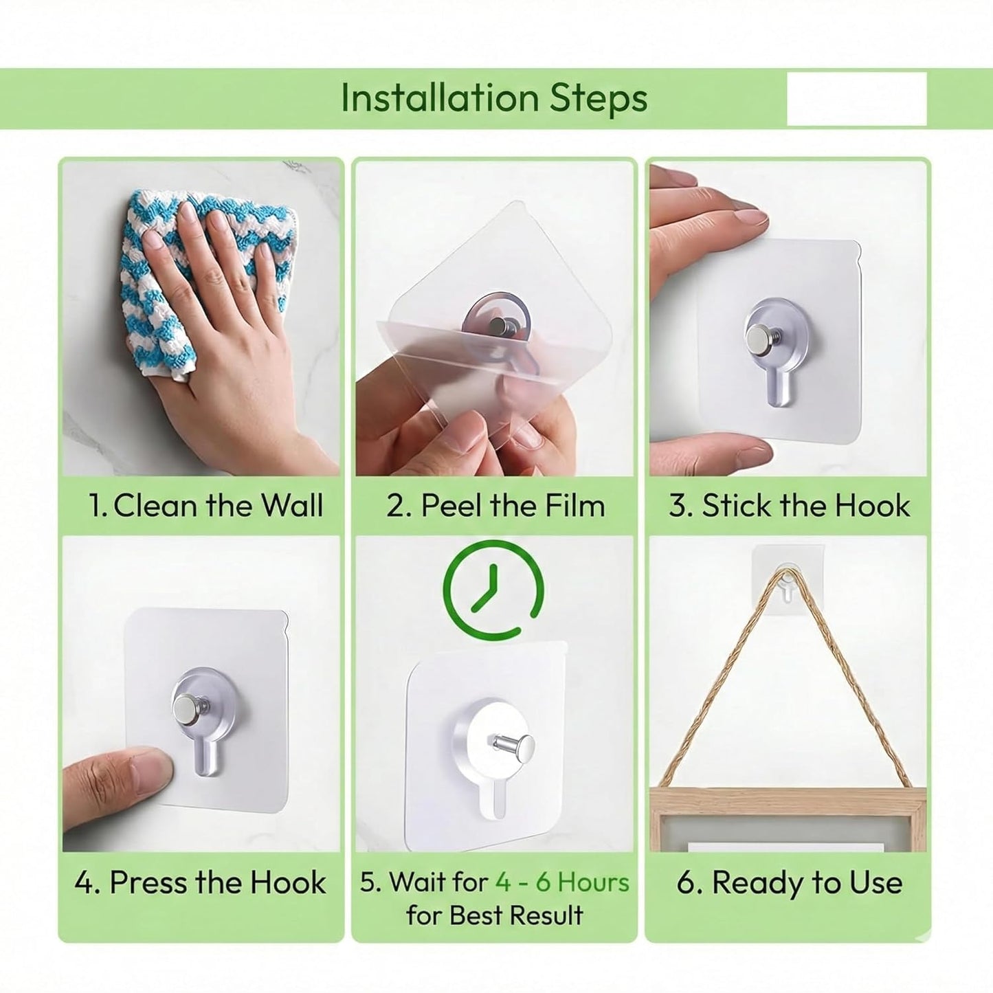 JIALTO Self Adhesive Hooks: A Game-Changer for Easy Wall Hanging