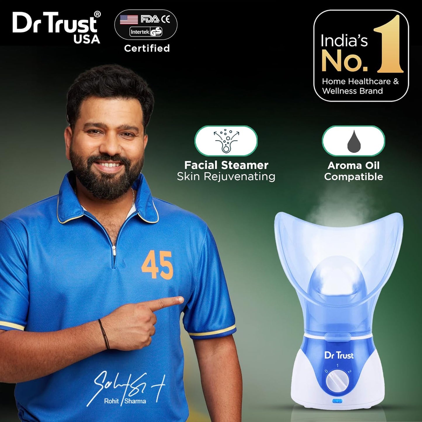 Dr Trust Home Spa Face/Nose Vapouriser Steamer: A Breath of Fresh Air for Cold and Cough Sufferers